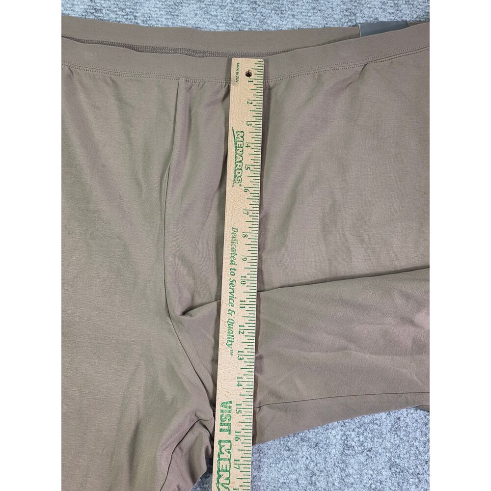 Catherines Suprema Collection Pants Womens 4X 30/32 Tan Pull On Stretch Pockets - Picture 5 of 14
